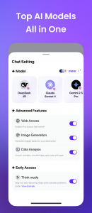 اسکرین شات 4 برنامه Sider: AI Deep Chat Assistant
