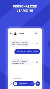 اسکرین شات 3 برنامه Talkpal - AI Language Learning