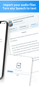 اسکرین شات 6 برنامه AI Transcribe Speech to Text