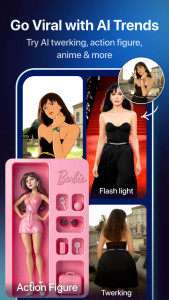 اسکرین شات 3 برنامه Clipfly - AI Video Generator