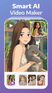 اسکرین شات 3 برنامه AI Video Creator - Toki