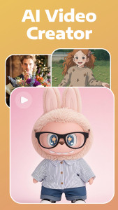 اسکرین شات 1 برنامه AI Video Creator - Toki