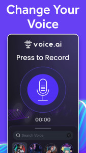 اسکرین شات برنامه Voice.ai - Voice Changer 1