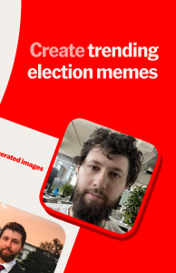 اسکرین شات 2 برنامه WOMBO Elections: AI Memes