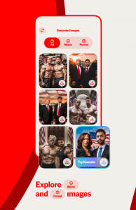 اسکرین شات 3 برنامه WOMBO Elections: AI Memes