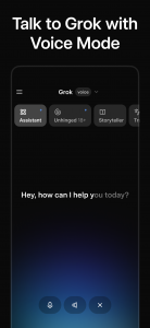 اسکرین شات 2 برنامه Grok - AI Assistant
