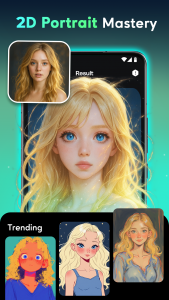 اسکرین شات 5 برنامه PixArt: AI Photo Generator