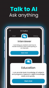 اسکرین شات برنامه VoxyBot: AI Assistant Chatbot 2