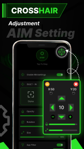 اسکرین شات 4 برنامه Crosshair Pro - Custom Scope