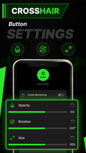 اسکرین شات 6 برنامه Crosshair Pro - Custom Scope
