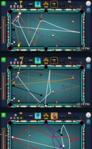 اسکرین شات برنامه Cheto Aim Pool For 8 Bal Pool 1