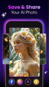 اسکرین شات 8 برنامه Metart: AI Photo Generator