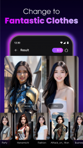 اسکرین شات 6 برنامه Metart: AI Photo Generator