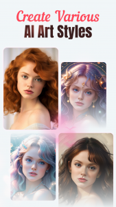 اسکرین شات برنامه Metart: AI Photo Generator 4