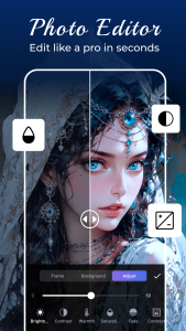 اسکرین شات 3 برنامه PiGo Photo Editor and Collage