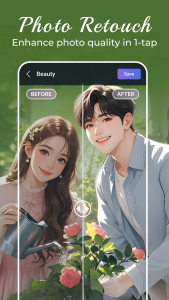 اسکرین شات 2 برنامه PiGo Photo Editor and Collage