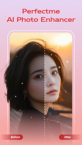 اسکرین شات برنامه Perfectme: AI Photo Enhancer 1