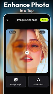 اسکرین شات 7 برنامه Toonify: AI Photo Generator