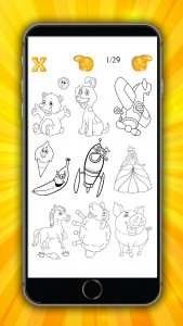 اسکرین شات برنامه Kids Doodle Glow 8
