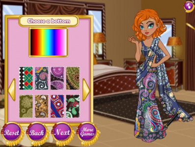 اسکرین شات بازی Dress up the Indian princess - girls games 2