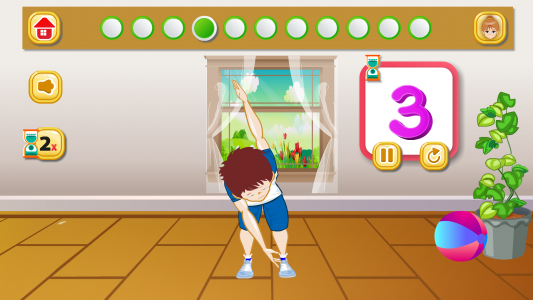 اسکرین شات 2 بازی Exercise For Kids - And Youth