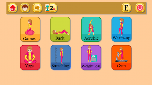 اسکرین شات 3 بازی Exercise For Kids - And Youth