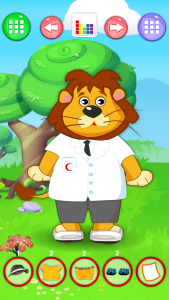 اسکرین شات 2 بازی Dress Up and games Animals