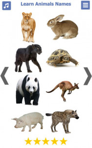 اسکرین شات برنامه Learn Animals Name Animal Sounds Animals Pictures 6