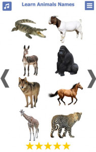 اسکرین شات برنامه Learn Animals Name Animal Sounds Animals Pictures 5