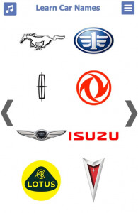 اسکرین شات برنامه Car Names | Motor Vehicle 1