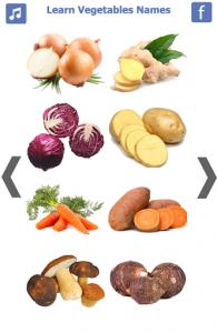 اسکرین شات برنامه Learn Vegetables Name 🥒🍆🍅🥦 6