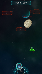 اسکرین شات بازی The Math Space Hero 4