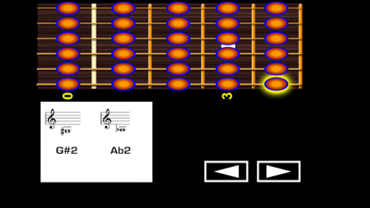 اسکرین شات برنامه Guitar Notes 2
