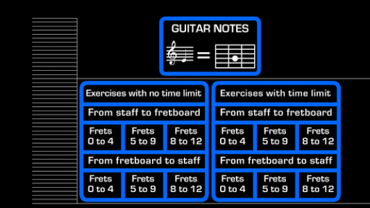 اسکرین شات برنامه Guitar Notes 1