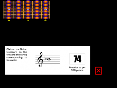 اسکرین شات برنامه Guitar Notes 7