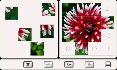 اسکرین شات بازی Guess the Flower: Tile Puzzles 5