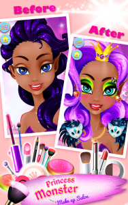 اسکرین شات بازی Princess Monster Makeup 5