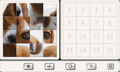 اسکرین شات برنامه Guess the Dog: Tile Puzzles 4