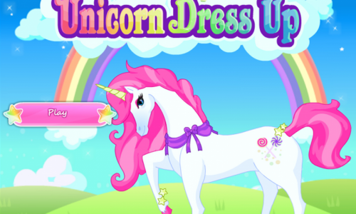 اسکرین شات بازی Unicorn Dress up - Girl Game 1
