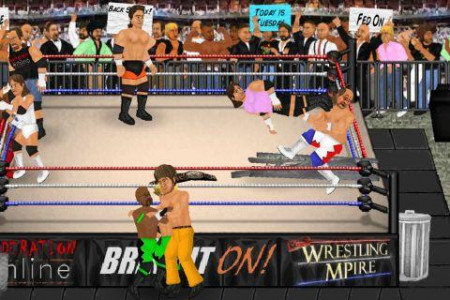 اسکرین شات بازی Wrestling Revolution 1