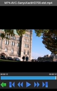 اسکرین شات برنامه MP4 HD FLV Video Player 1