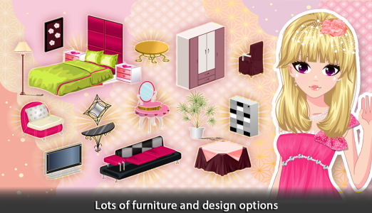 اسکرین شات 3 بازی Girl Doll House - Room Design