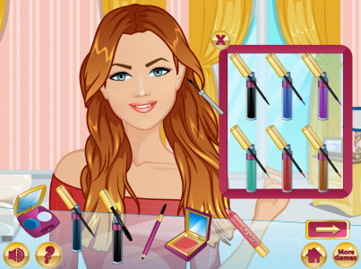 اسکرین شات بازی Model Star Girl Dress Up Games 3