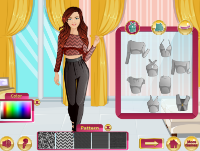 اسکرین شات 1 بازی Model Star Girl Dress Up Games