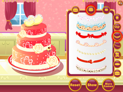 اسکرین شات بازی Sweet Wedding Cake Maker Games 2