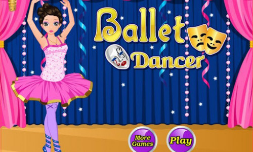 اسکرین شات بازی Ballet Dancer - Dress Up Game 1
