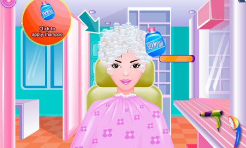 اسکرین شات بازی Free Girls Game Hair Salon 1