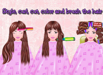 اسکرین شات بازی Free Girls Game Hair Salon 7