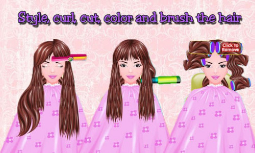 اسکرین شات بازی Free Girls Game Hair Salon 3