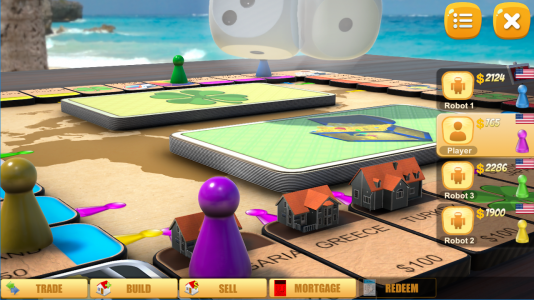 اسکرین شات بازی Rento - Dice Board Game Online 2